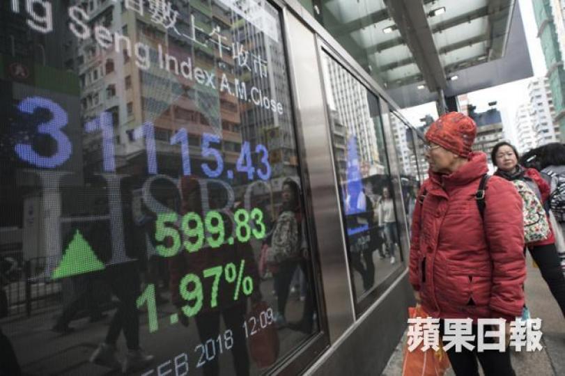 ■港股昨造好收爐。方家遠攝 ■港股昨造好收爐。方家遠攝