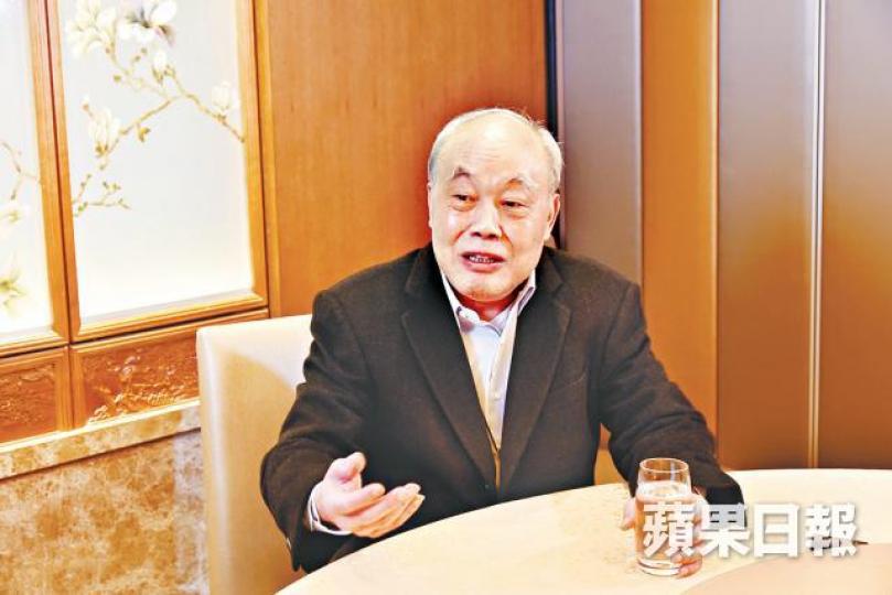 ■楊貫一表示,富臨新年生意暫時不俗。王偉洪攝
■楊貫一表示,富臨新年生意暫時不俗。王偉洪攝