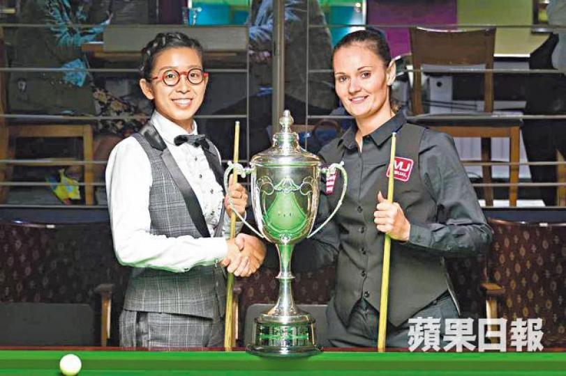 ■吳安儀宿敵伊雲絲(右)曾批評男女選手所受待遇大不同。
■吳安儀宿敵伊雲絲(右)曾批評男女選手所受待遇大不同。