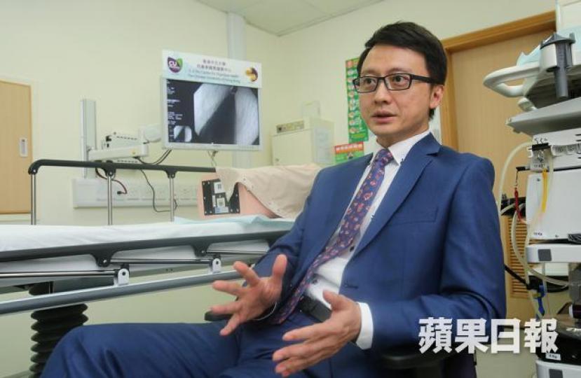 ■中大醫學院院長陳家亮指新年前到病房教學，當日病房慘不忍睹。資料圖片
