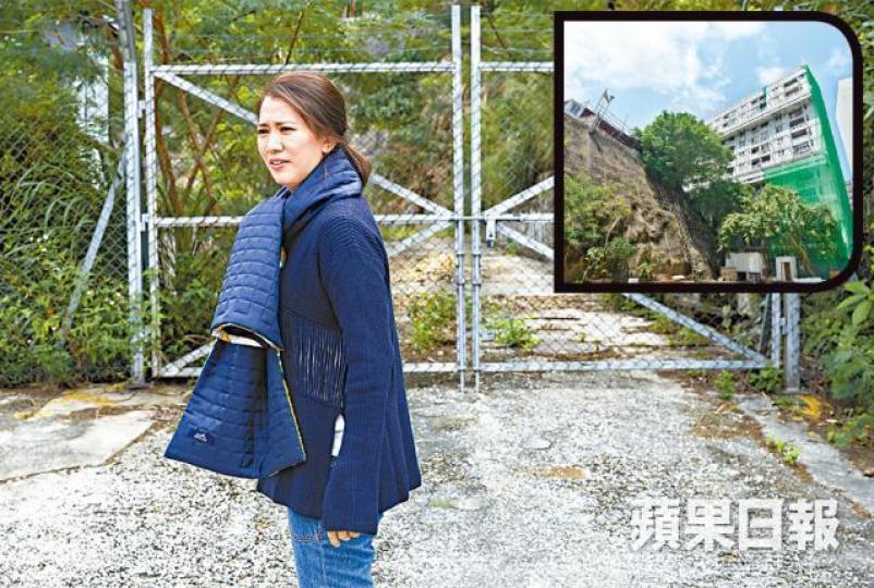 ■靚靚當年上學常帶漏東西，要爸爸在住所投下物品。版權所有．嚴禁盜用
