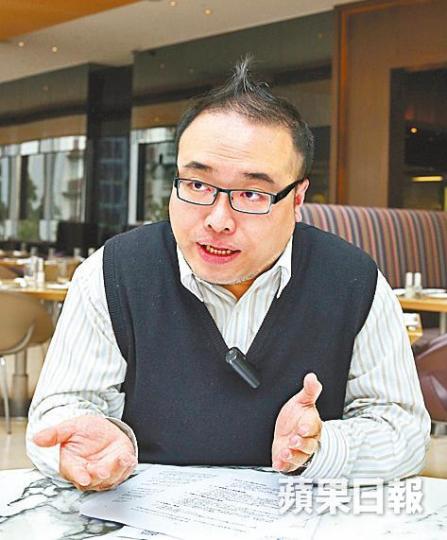 ■趙家賢指新興民主派組織只願跟從協議大框架。李潤芳攝 ■趙家賢指新興民主派組織只願跟從協議大框架。李潤芳攝