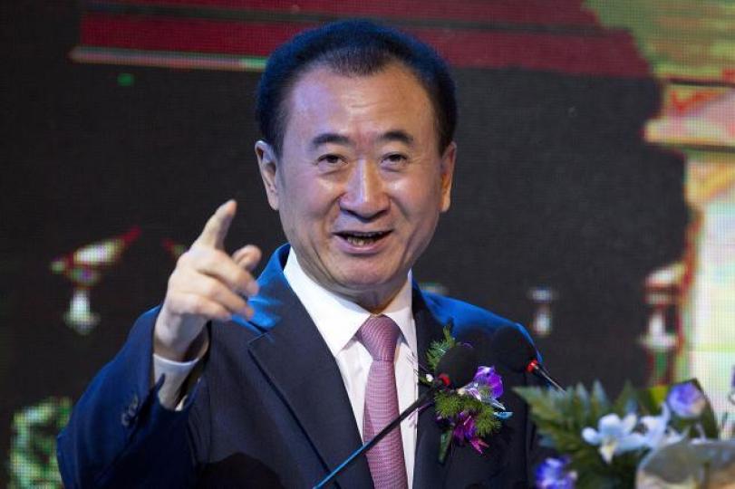 ■萬達董事長王健林 ■萬達董事長王健林