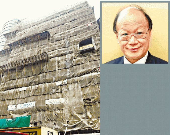 ■觀塘駿業街商廈仍在興建,傳磁帶大王陳秉志(上圖)以約11億元購入。
■觀塘駿業街商廈仍在興建,傳磁帶大王陳秉志(上圖)以約11億元購入。
