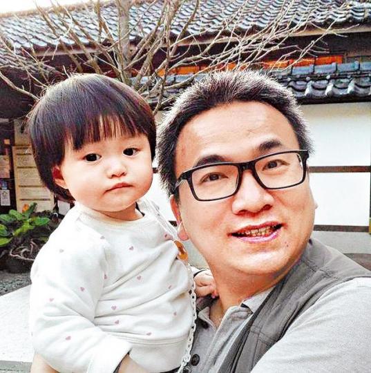 ■李基銘對外孫女也是疼愛有加。台灣《蘋果日報》 ■李基銘對外孫女也是疼愛有加。台灣《蘋果日報》