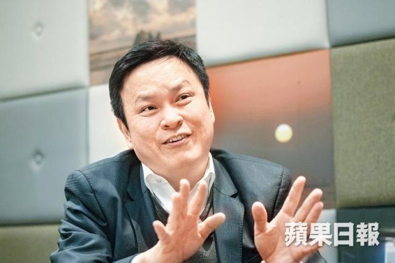 ■謝企剛指宏利2012年已投資藥股,故對行業十分熟悉。李潤芳攝 ■謝企剛指宏利2012年已投資藥股,故對行業十分熟悉。李潤芳攝