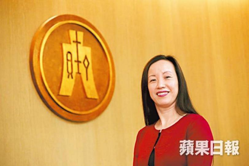 ■鄭慧敏指恒生正計劃發行AT1債,仍待監管當局指引。晉平安攝 ■鄭慧敏指恒生正計劃發行AT1債,仍待監管當局指引。晉平安攝