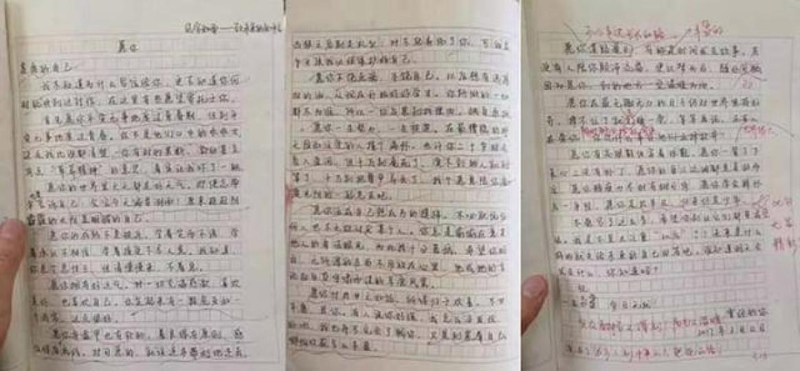 ■北京一名中二女學生,寫了一份功課《願你》,文章被上傳至網上,引起網民不少討論。 互聯網圖片 ■北京一名中二女學生,寫了一份功課《願你》,文章被上傳至網上,引起網民不少討論。 互聯網圖片