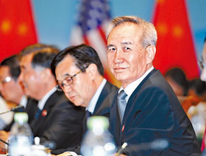 ■劉鶴今起訪美五日,與美方商談經貿問題。資料圖片 ■劉鶴今起訪美五日,與美方商談經貿問題。資料圖片