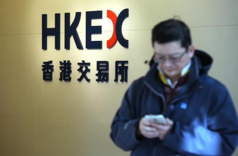 ■港交所上周五公佈就上市條例改革進行諮詢,昨日股價顯著向好。資料圖片 ■港交所上周五公佈就上市條例改革進行諮詢,昨日股價顯著向好。資料圖片