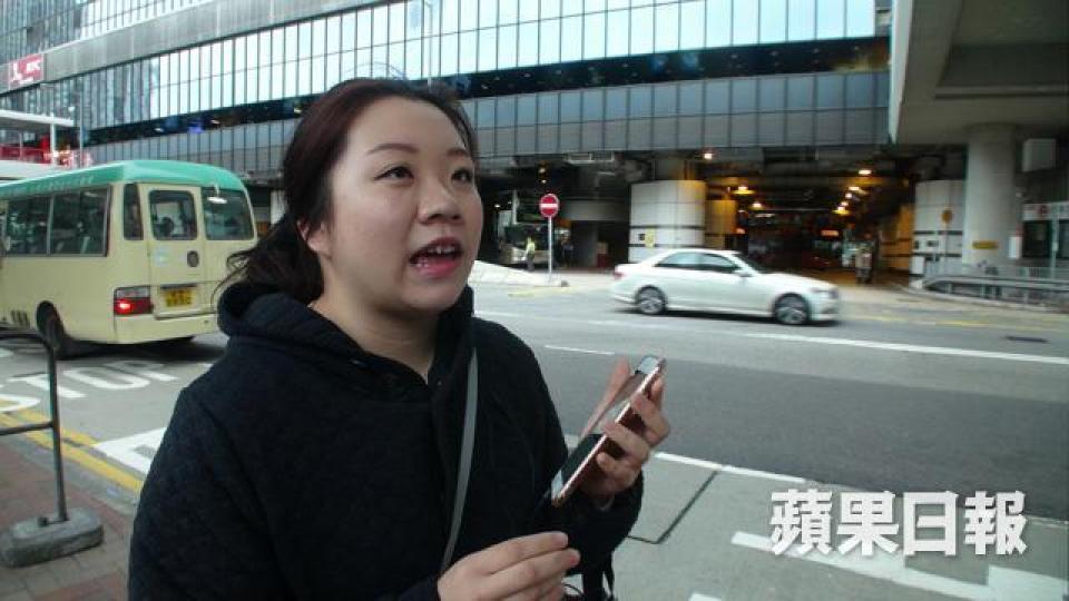 ■顏小姐稱車站未見大排長龍。 ■顏小姐稱車站未見大排長龍。