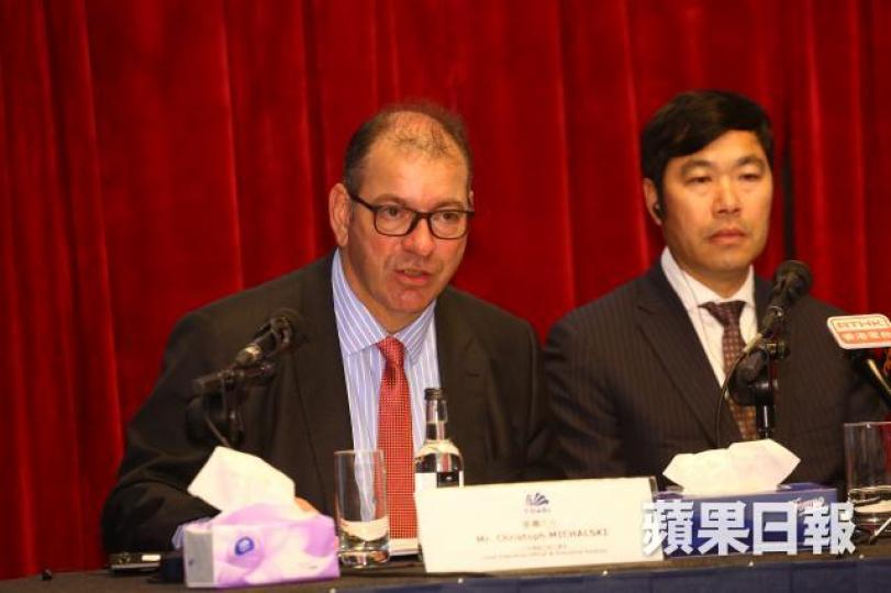 ■維達國際行政總裁麥燾早前指因去年紙漿價格升逾三成,集團自去年10月起已開始加價。資料圖片 ■維達國際行政總裁麥燾早前指因去年紙漿價格升逾三成,集團自去年10月起已開始加價。資料圖片