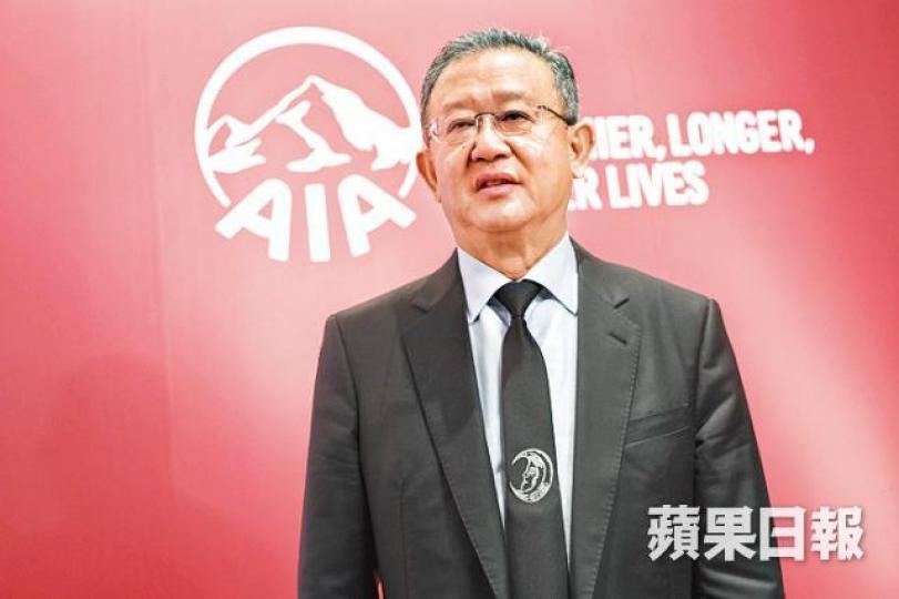 ■友邦黃經輝盛讚「香港的保險代理為全球最好」。方家遠攝
■友邦黃經輝盛讚「香港的保險代理為全球最好」。方家遠攝