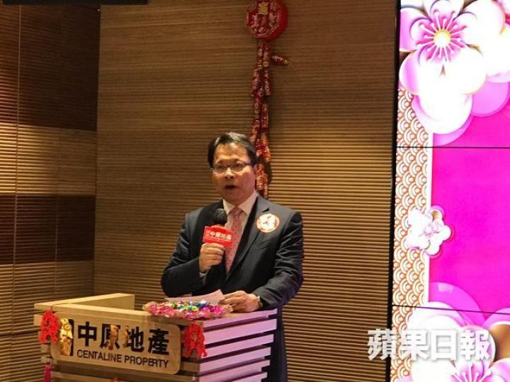 ■中原地產亞太區主席兼行政總裁黃偉雄。
■中原地產亞太區主席兼行政總裁黃偉雄。