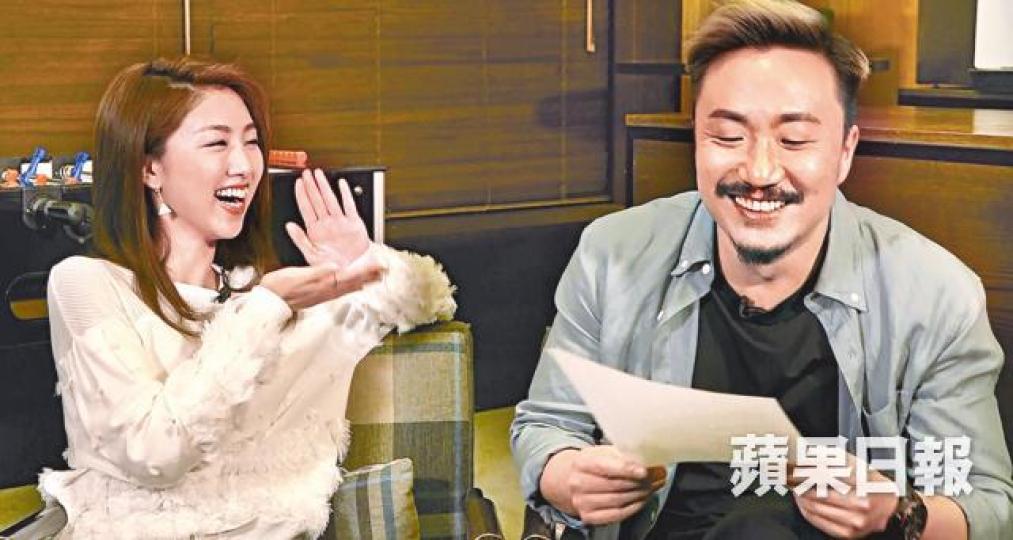 ■應網民要求，鄭中基唱《星光伴我心》，顏卓靈唱《星語心願》（右圖），大獲好評。DV圖片
