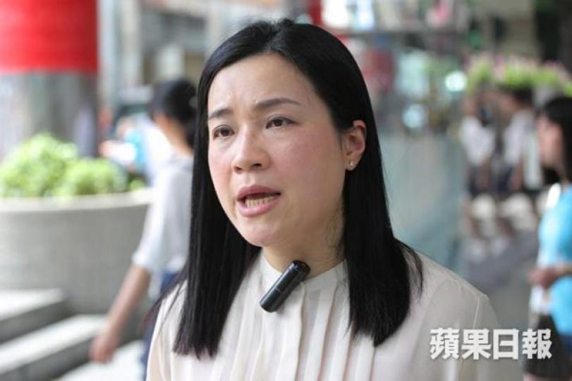 ■吳敏兒指政府忽視本地勞工辛酸。
■吳敏兒指政府忽視本地勞工辛酸。