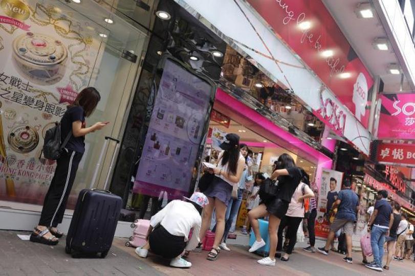 ■莎莎2018年新春港澳同店銷售大增12.2%，明顯谷底反彈。資料圖片