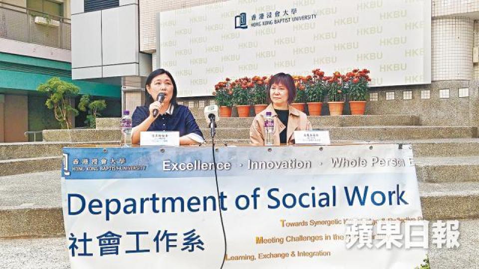 ■防止虐待兒童會署理總幹事黃翠玲(左)指,不少虐兒個案隱藏在社區難以察覺。 ■防止虐待兒童會署理總幹事黃翠玲(左)指,不少虐兒個案隱藏在社區難以察覺。