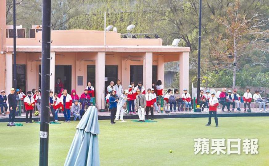 ■菲律賓會每年會辦滾球比賽。黃文邦攝 ■菲律賓會每年會辦滾球比賽。黃文邦攝