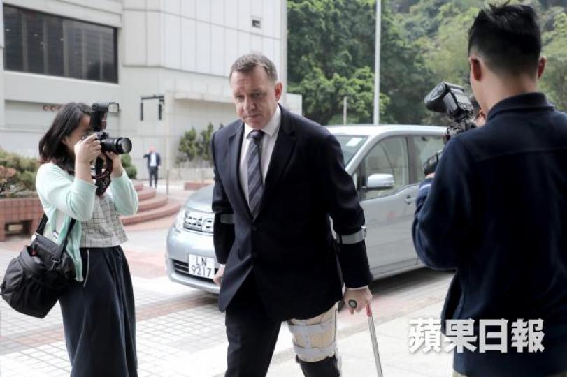 ■外籍高級警司戴誠輝坦言加入警隊至今,從沒見過像案發當晚般的暴力場面。 ■外籍高級警司戴誠輝坦言加入警隊至今,從沒見過像案發當晚般的暴力場面。