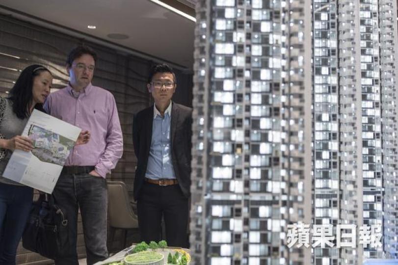 ■將軍澳日出康城Malibu有逾5,000個登記認購。方家遠攝