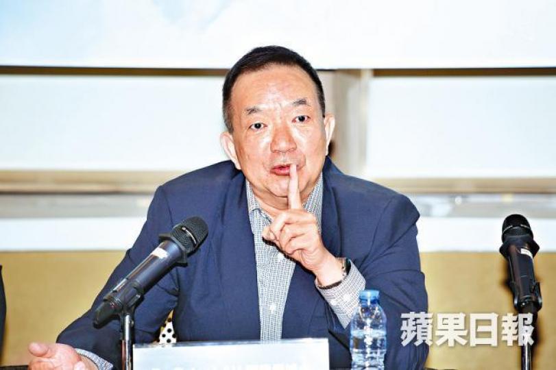 ■佐丹奴主席劉國權指他日若有收購項目會向銀行借貸。晉平安攝
