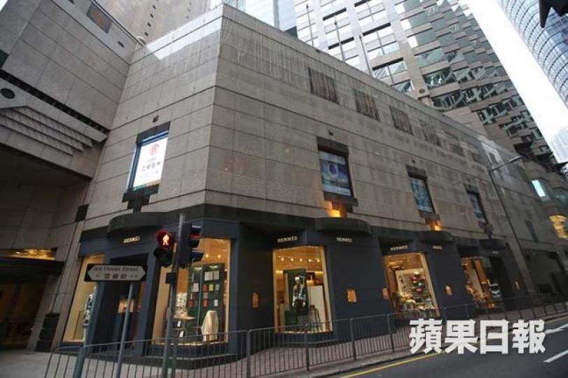 ■易手的皇后大道中九號嘉軒廣場G6至9號舖位,原由愛馬仕持有。資料圖片
■易手的皇后大道中九號嘉軒廣場G6至9號舖位,原由愛馬仕持有。資料圖片