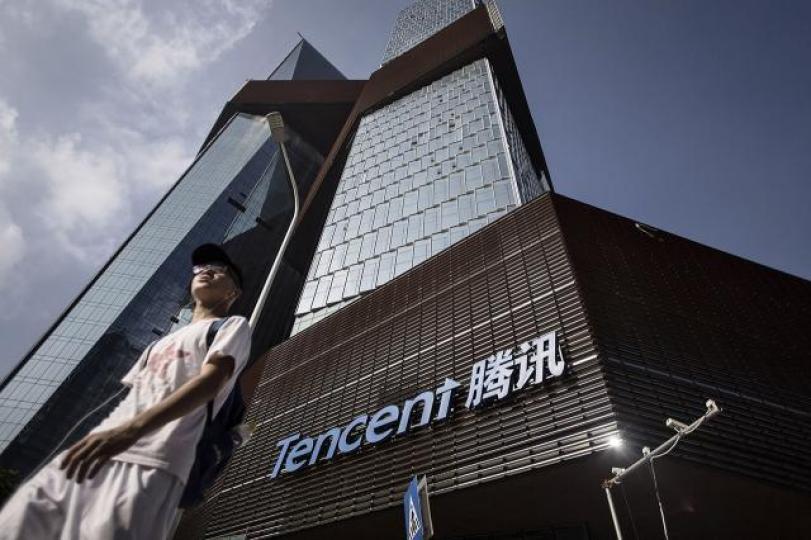 ■大行對騰訊舊年第四季業績期望唔算太高，靠業績再下一城、股價短期內破頂機會不低。　資料圖片