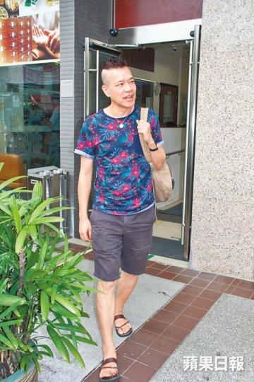■洪朝豐曾在去年10月到廣華醫院的中醫藥臨床研究服務中心求診。 ■洪朝豐曾在去年10月到廣華醫院的中醫藥臨床研究服務中心求診。