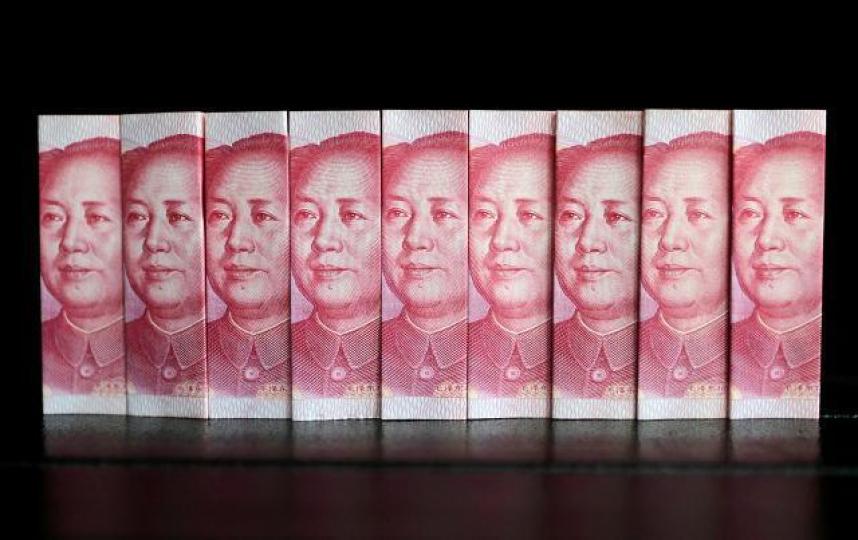 ■預期人民幣再升空間有限，否則便會嚴重影響中國出口。　資料圖片