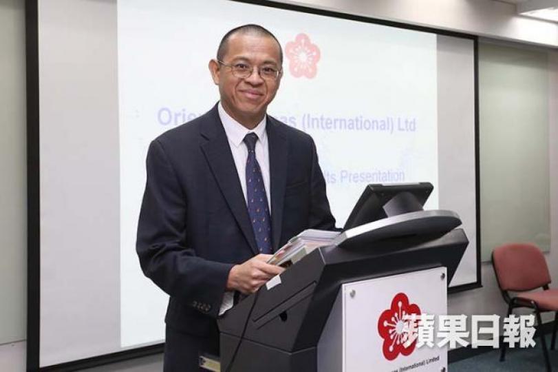 ■東方海外財務總裁董立新相信航運業已走出困境。資料圖片