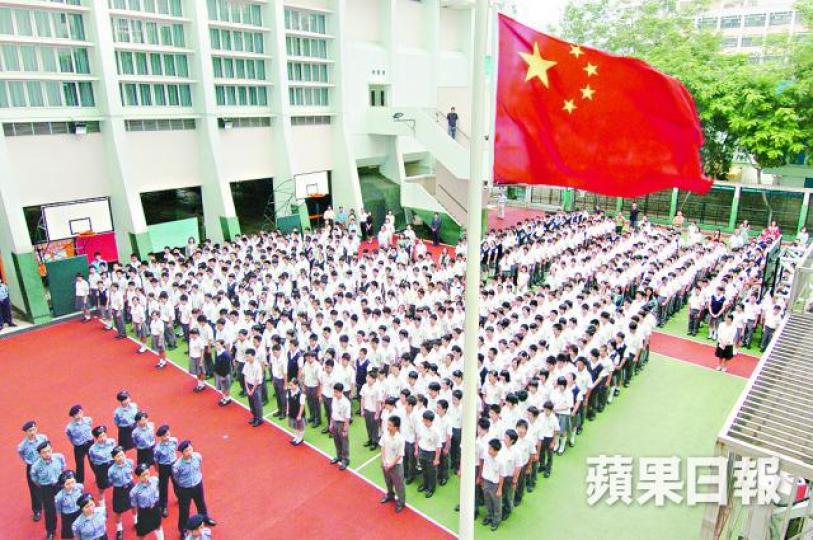 ■政府草案要求中、小學須教育學生唱國歌。
■政府草案要求中、小學須教育學生唱國歌。