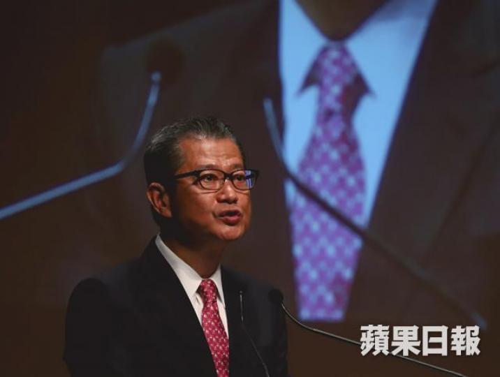 ■財政司長陳茂波曾為代繳DSE考試費措施護航。 ■財政司長陳茂波曾為代繳DSE考試費措施護航。