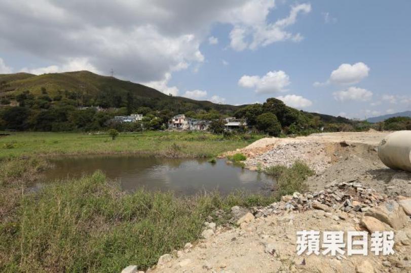 ■當地的農地近年屢有發展申請。 ■當地的農地近年屢有發展申請。