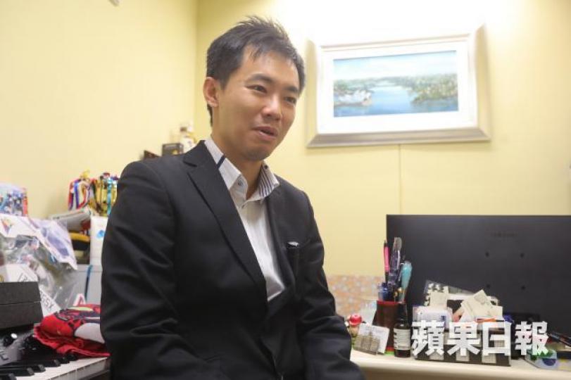 ■馮泰恒指感染沙士令他更明白要珍惜生命,令人生變得有價值。 ■馮泰恒指感染沙士令他更明白要珍惜生命,令人生變得有價值。