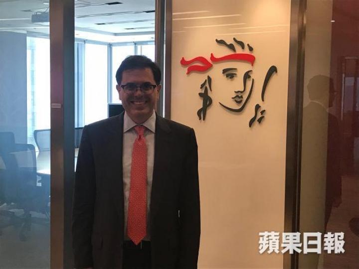 ■英國保誠亞洲區執行總裁黎康忠。
■英國保誠亞洲區執行總裁黎康忠。
