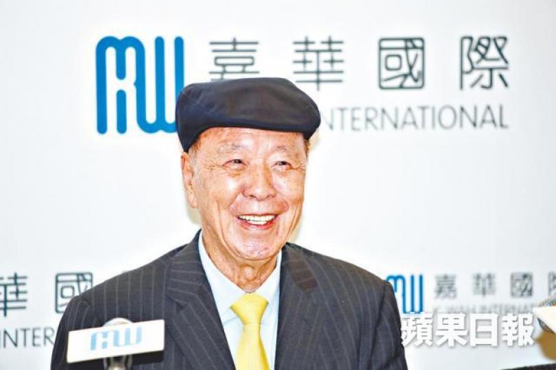 ■呂志和話暫時唔會效法李嘉誠退休。 ■呂志和話暫時唔會效法李嘉誠退休。