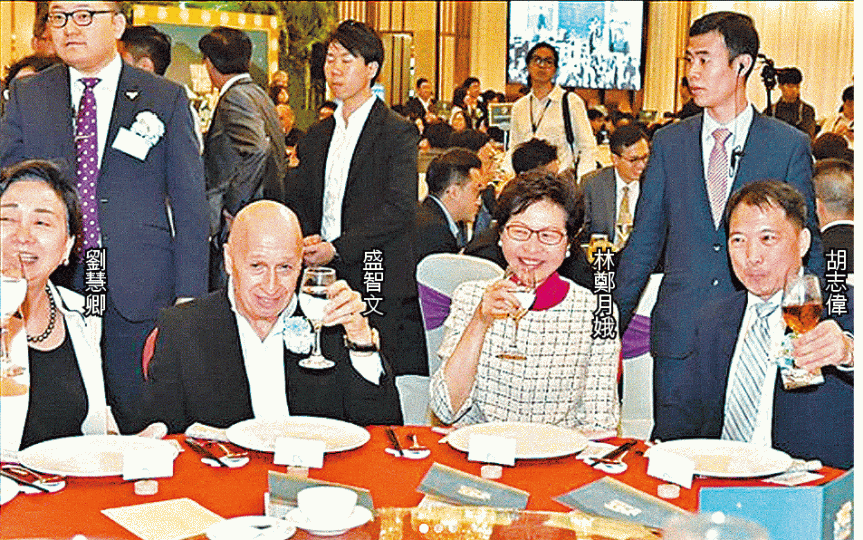 ■葉劉淑儀指林鄭捐款予人買票之感。
■葉劉淑儀指林鄭捐款予人買票之感。