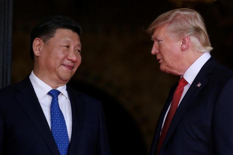■特朗普跟習近平表面關係友好。
■特朗普跟習近平表面關係友好。