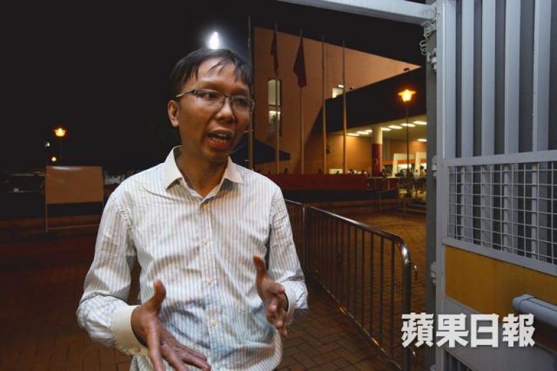 ■譚凱邦指,愛國與不愛國是真情流露,不能以刑法的形式強迫市民愛國。資料圖片
■譚凱邦指,愛國與不愛國是真情流露,不能以刑法的形式強迫市民愛國。資料圖片