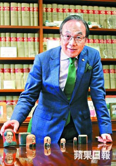 ■梁家傑批評林鄭向習「擦鞋」。
■梁家傑批評林鄭向習「擦鞋」。