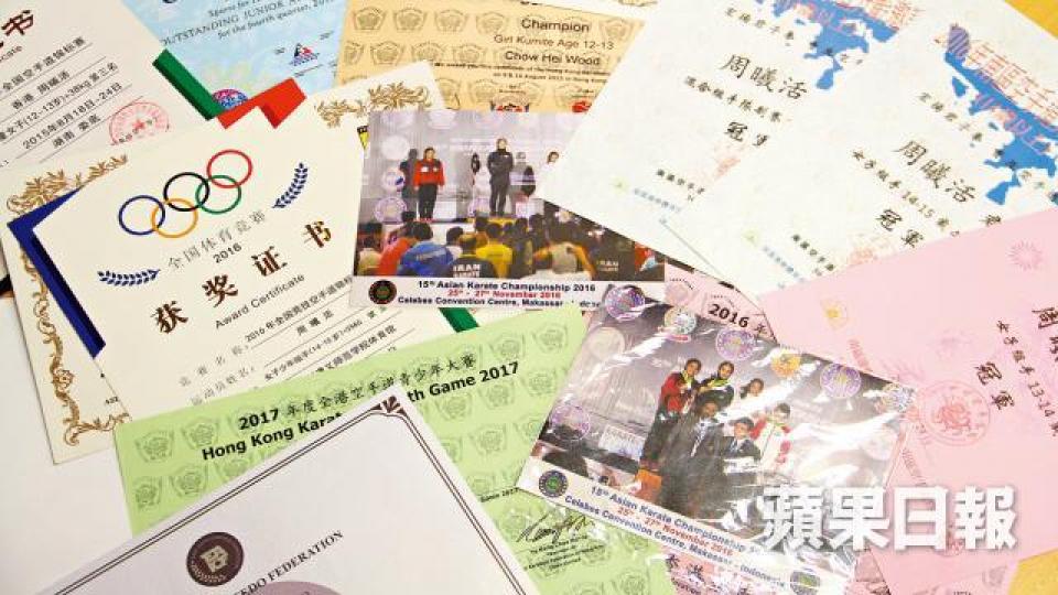 ■周曦活代表香港獲獎無數,現時世界排名第14,為香港最佳成績。
■周曦活代表香港獲獎無數,現時世界排名第14,為香港最佳成績。