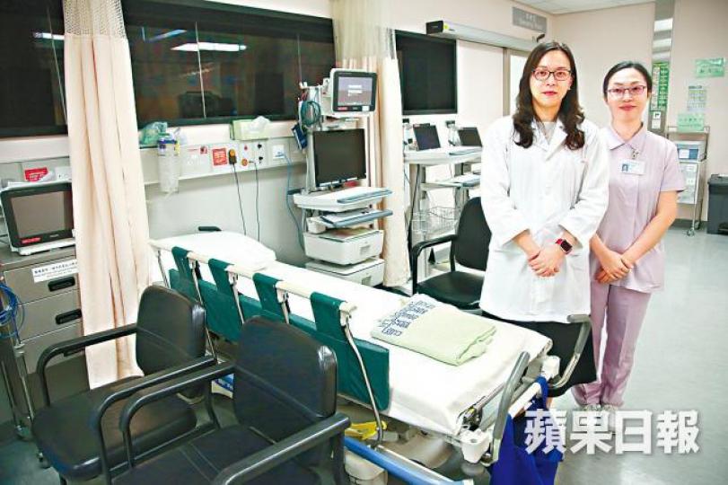 ■日間手術中心設病床供病人於手術後休息。
■日間手術中心設病床供病人於手術後休息。