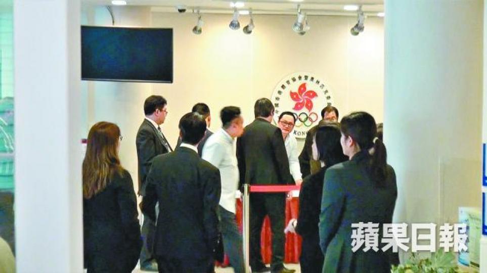 ■港協暨奧委會昨舉行商討對空總處分議案的會員大會。
■港協暨奧委會昨舉行商討對空總處分議案的會員大會。