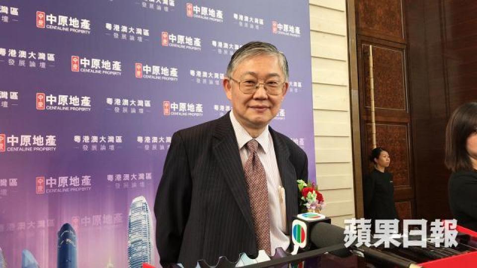■中原集團主席兼總裁施永青。
■中原集團主席兼總裁施永青。