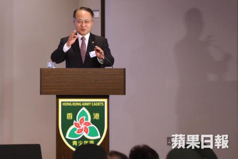 ■中聯辦主任王志民資料圖片
■中聯辦主任王志民資料圖片
