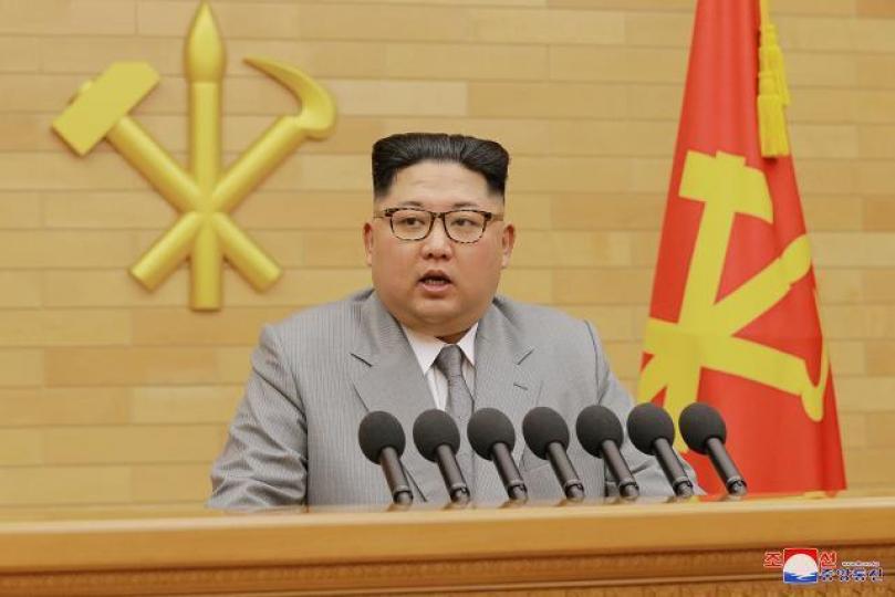 ■金正恩訪華,化解朝核危機,本是好事,但剛剛遇上中美貿易戰,令好事變成壞事。 資料圖片 ■金正恩訪華,化解朝核危機,本是好事,但剛剛遇上中美貿易戰,令好事變成壞事。 資料圖片