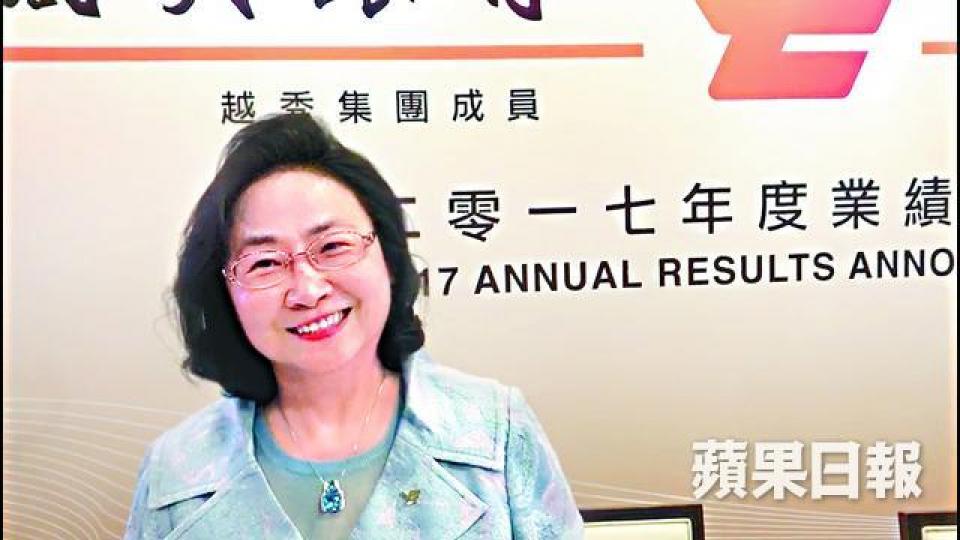■梁高美懿昨日笑指「今次第二次退休,夠喇」。
■梁高美懿昨日笑指「今次第二次退休,夠喇」。