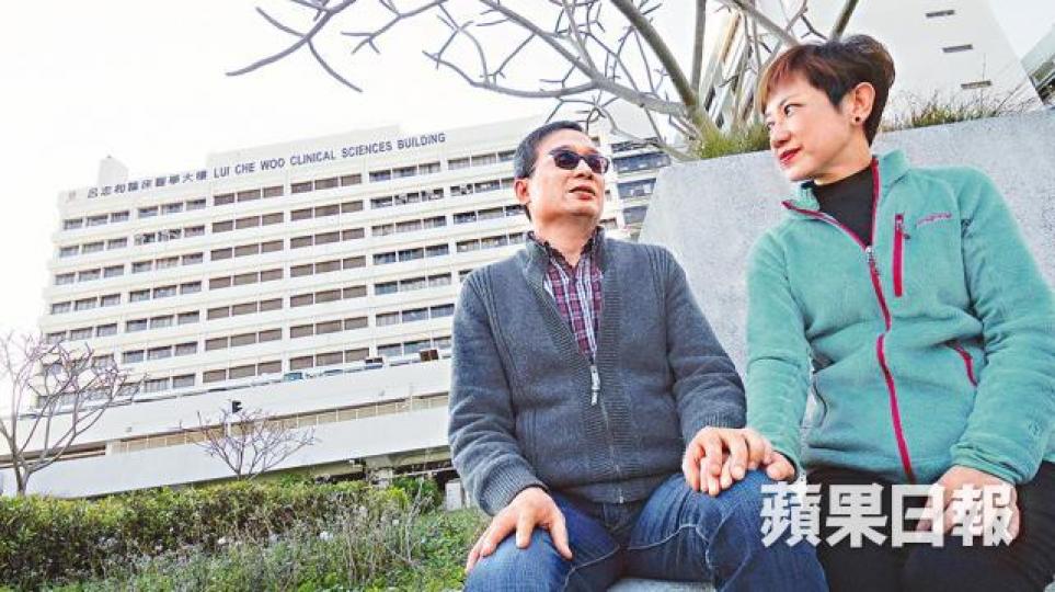 ■沙士令現年57歲的謝耀揚不再畏懼死亡。