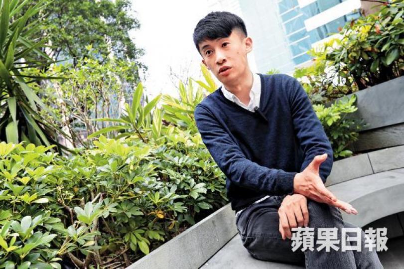 ■梁頌恆指本土派已沒參選機會。 ■梁頌恆指本土派已沒參選機會。